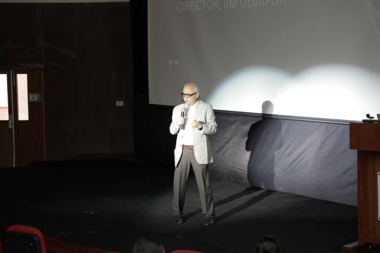 मानवता के लिए टैक्नोलाॅजी के इस्तेमाल पर चर्चा के लिए आईआईएम उदयपुर में जुटे दुनियाभर के टेक विशेषज्ञ